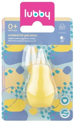 ЛАББИ АСПИРАТОР ДЛЯ НОСА НЕЖНЫЙ РЕЗИНА 0МЕС+ 13695 фото в интернет-аптеке Склад Лекарств
