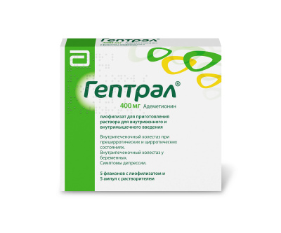 ГЕПТРАЛ ЛИОФ Д/Р-РА В/М В/В 400МГ ФЛ +Р-ЛЬ АМП 5МЛ №5 фото в интернет-аптеке Склад Лекарств