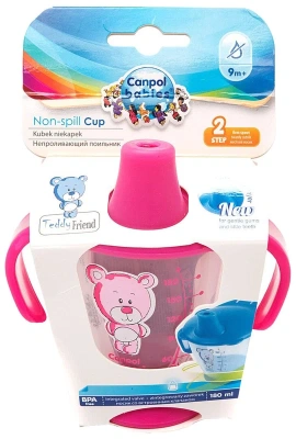 КАНПОЛ ПОИЛЬНИК НЕПРОЛИВАЙКА МЕДВЕЖОНОК 180МЛ 31/500 фото в интернет-аптеке Склад Лекарств