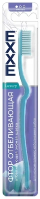 EXXE З/ЩЕТКА МЯГКАЯ ФТОР ОТБЕЛИВАЮЩАЯ LUXURY 975446 фото в интернет-аптеке Склад Лекарств