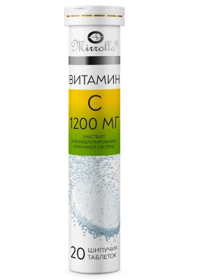 ВИТАМИН С 1200 ТАБ ШИП СО ВКУСОМ АПЕЛЬСИНА МАССОЙ 4Г №20 фото в интернет-аптеке Склад Лекарств