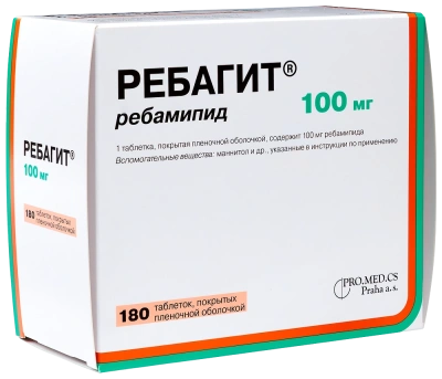 РЕБАГИТ ТАБ П/П/О 100МГ №180/ЗИО-ЗДОРОВЬЕ/ Д фото в интернет-аптеке Склад Лекарств