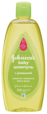 ДЖОНСОНС БЕБИ ШАМПУНЬ 300МЛ С РОМАШКОЙ фото в интернет-аптеке Склад Лекарств