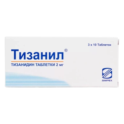 ТИЗАНИЛ ТАБ 2МГ №30/СИМПЕКС/ фото в интернет-аптеке Склад Лекарств