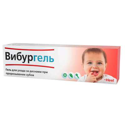 ВИБУРГЕЛЬ ГЕЛЬ Д/ДЕСЕН ПРИ ПРОРЕЗЫВАНИИ ЗУБОВ 10МЛ фото в интернет-аптеке Склад Лекарств