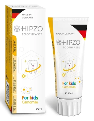 ХИПЗО КАМОМИЛ З/ПАСТА Д/ДЕТЕЙ РОМАШКА 75МЛ фото в интернет-аптеке Склад Лекарств