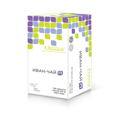 ИВАН ЧАЙ П ТАБ №100 /ПАРАФАРМ/ фото в интернет-аптеке Склад Лекарств