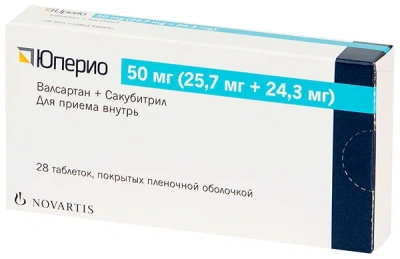 ЮПЕРИО ТАБ П/О 50МГ/25,7МГ+24,3МГ/ №28 Д фото в интернет-аптеке Склад Лекарств