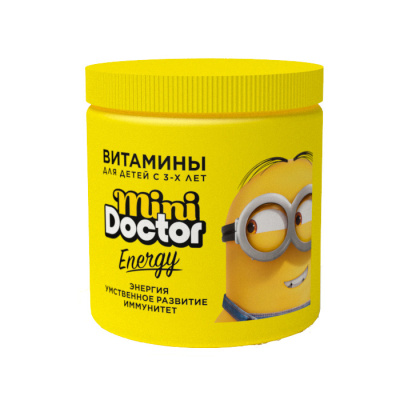 МИНИ ДОКТОР ЭНЕРДЖИ ПАСТ ЖЕВАТ №30 фото в интернет-аптеке Склад Лекарств
