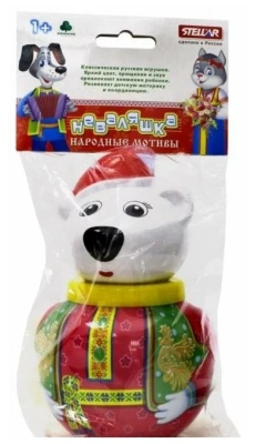 ИГРУШКА НЕВАЛЯШКА МАЛАЯ БЕЛЫЙ МЕДВЕДЬ 01739 фото в интернет-аптеке Склад Лекарств