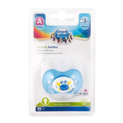 КАНПОЛ ПУСТЫШКА NATURE СИЛИКОНОВАЯ 6-18 МЕС 22/435 фото в интернет-аптеке Склад Лекарств