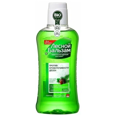 ЛЕСНОЙ БАЛЬЗАМ ОПОЛАСКИВАТ Д/ПОЛОСТИ РТА ДУБ/ПИХТА 400МЛ фото в интернет-аптеке Склад Лекарств