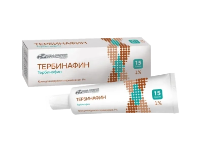 ТЕРБИНАФИН КРЕМ 1% ТУБА 15Г/УСОЛЬЕ-СИБИРСКИЙ/ фото в интернет-аптеке Склад Лекарств