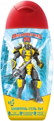 ШАМПУНЬ-ГЕЛЬ МЕГАМОНСТРЫ ДЕТСКИЙ 2В1 300МЛ фото в интернет-аптеке Склад Лекарств