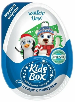 КИДСБОКС WINTER TIME ДЕСЕРТ С ПОДАРКОМ 6/16, 20Г НГ23 УТ51665 фото в интернет-аптеке Склад Лекарств