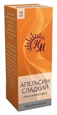 НАТУРАЛЬНЫЕ МАСЛА МАСЛО ЭФИРН 10МЛ АПЕЛЬСИН фото в интернет-аптеке Склад Лекарств