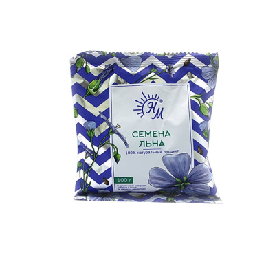 ЛЬНА СЕМЕНА 100Г /НАТУРАЛЬНЫЕ МАСЛА/ фото в интернет-аптеке Склад Лекарств
