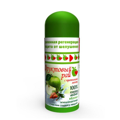 ФРУКТОВЫЙ РАЙ ПОМАДА ГИГИЕН Д/ГУБ ЯБЛОКО 3,5Г фото в интернет-аптеке Склад Лекарств