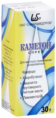 КАМЕТОН СПРЕЙ 30Г/САМАРАМЕДПРОМ/ фото в интернет-аптеке Склад Лекарств
