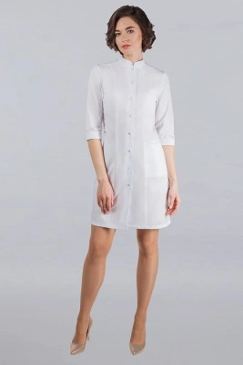 ХАЛАТ МЕДИЦИНСКИЙ ЖЕНСКИЙ DOCTOR BIG 2-06-01-3 TC 3/4 РУК КН 0 0 Р50 170-176 фото в интернет-аптеке Склад Лекарств