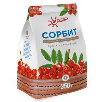 СОРБИТ ПИЩЕВОЙ ПОР ПАКЕТ 350Г/СЛАДКИЙ МИР/ фото в интернет-аптеке Склад Лекарств