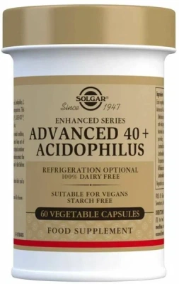 СОЛГАР АЦИДОФИЛУС 40+ КАПС 471МГ №60  фото в интернет-аптеке Склад Лекарств