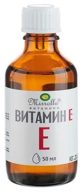 ВИТАМИН Е-ПРИРОДНЫЙ ФЛ 50МЛ/МИРРОЛЛА/ фото в интернет-аптеке Склад Лекарств