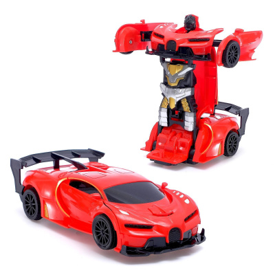 ИГРУШКА РОБОТ РАДИОУПРАВЛЯЕМЫЙ СПОРТКАР ТРАНСФОРМИРУЕТСЯ РАБОТАЕТ ОТБАТАРЕЕК ЦВЕТА МИКС 45 фото в интернет-аптеке Склад Лекарств