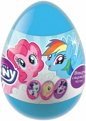 МАРМЕЛАД В ПЛАСТИК ЯЙЦЕ С ИГРУШКОЙ МАЛЕНЬКОЕ ПОНИ 10Г фото в интернет-аптеке Склад Лекарств