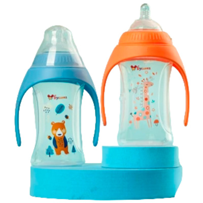 БУСИНКА БУТЫЛОЧКА ШИРОКОЕ ГОРЛЫШКО РУЧКИ 250МЛ АРТ 7717 фото в интернет-аптеке Склад Лекарств