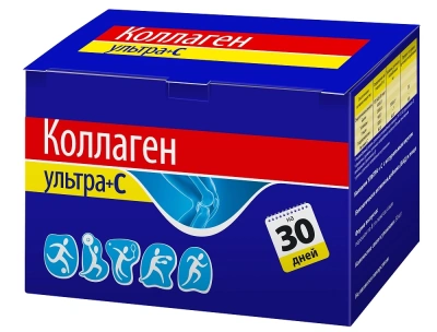 КОЛЛАГЕН УЛЬТРА ДЛЯ ОПОРНО-ДВИГАТЕЛЬНОЙ СИСТЕМЫ ПАК 8Г №30 фото в интернет-аптеке Склад Лекарств