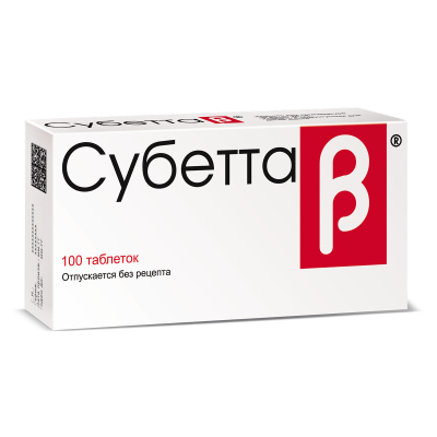 СУБЕТТА ТАБ ДЛЯ РАСС №100 фото в интернет-аптеке Склад Лекарств