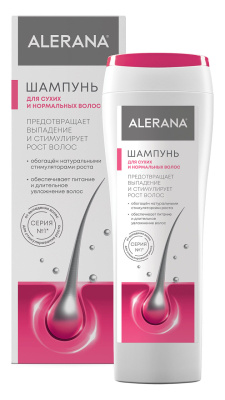 АЛЕРАНА ШАМПУНЬ ДЛЯ СУХИХ И НОРМАЛЬНЫХ ВОЛОС 250МЛ фото в интернет-аптеке Склад Лекарств