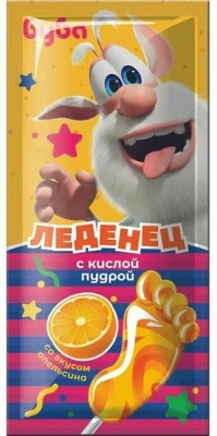 БУБА КАРАМЕЛЬ ЛЕДЕНЦОВАЯ ПЯТКА НА ПАЛОЧКЕ С КИСЛОЙ ПУДРОЙ 10Г. УТ56720/КОНФИТРЕЙД/ фото в интернет-аптеке Склад Лекарств