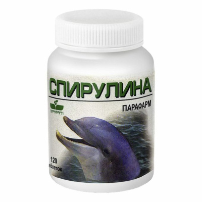 СПИРУЛИНА-ПАРАФАРМ ТАБ №120 фото в интернет-аптеке Склад Лекарств