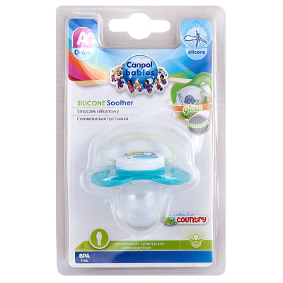 КАНПОЛ ПУСТЫШКА СИЛИКОНОВАЯ ОРТОДОНТИЧЕСКАЯ 0-6МЕС ГОЛ 22/500 фото в интернет-аптеке Склад Лекарств