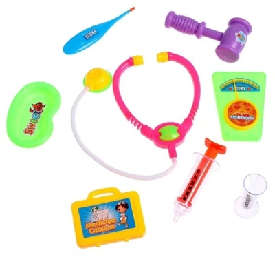 ИГРУШКА НАБОР ДОКТОРА "БОЛЬНИЧКА" 8 ПРЕДМЕТОВ, МИКС 664892 фото в интернет-аптеке Склад Лекарств