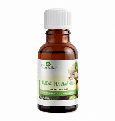 МАСЛО МАКАДАМИИ 25МЛ /МИРРОЛЛА/ фото в интернет-аптеке Склад Лекарств