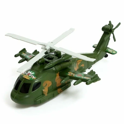 ИГРУШКА ВЕРТОЛЕТ ИНЕРЦИОННЫЙ ОХОТНИК МИКС фото в интернет-аптеке Склад Лекарств