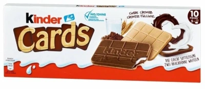 КИНДЕР КАРДС ПЕЧЕНЬЕ 128Г фото в интернет-аптеке Склад Лекарств