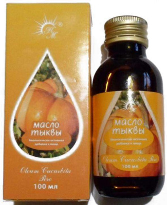 ТЫКВЕННОЕ МАСЛО ПИЩЕВОЕ 100МЛ/НАТУРАЛЬНЫЕ МАСЛА/ фото в интернет-аптеке Склад Лекарств