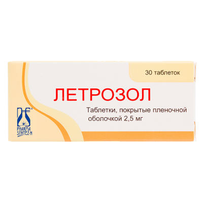 ЛЕТРОЗОЛ ТАБ П/П/О 2,5МГ №30/ФАРМАСИНТЕЗ/ фото в интернет-аптеке Склад Лекарств