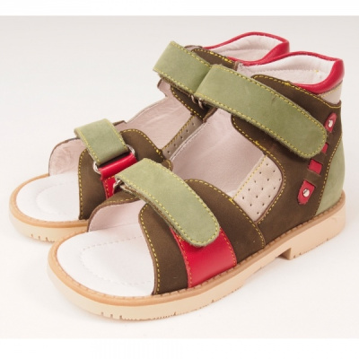 ОБУВЬ 92C-205B 23HC ДЕТСКАЯ ОРТОПЕДИЧЕСКАЯ Р28 (ЗЕЛ/ХАКИ/БЕЖ/КРАСН) фото в интернет-аптеке Склад Лекарств