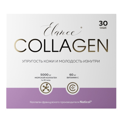 ЭЛАНС КОЛЛАГЕН ПОР МАССОЙ 5254МГ САШЕ-ПАК №30 фото в интернет-аптеке Склад Лекарств