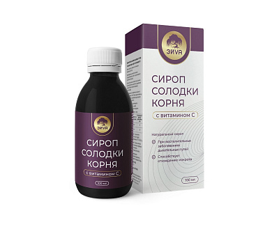 СОЛОДКИ КОРНЯ СИРОП С ВИТАМИНОМ С 100МЛ/ЭЙVА/ЭЙВА/