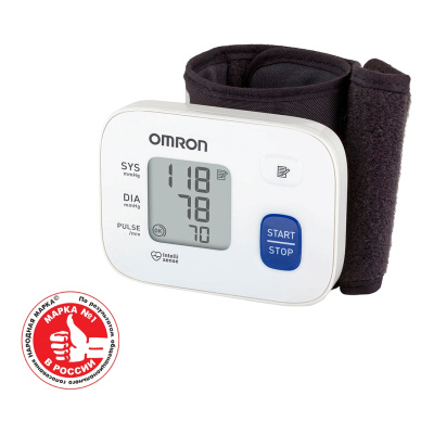 ОМРОН ТОНОМЕТР RS1 НА ЗАПЯСТЬЕ БЕЗ АДАПТЕРА НЕМ-6120-RU фото в интернет-аптеке Склад Лекарств