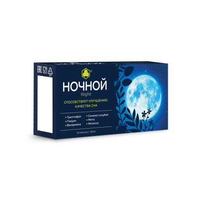 НОЧНОЙ ТАБ 500МГ №30 фото в интернет-аптеке Склад Лекарств