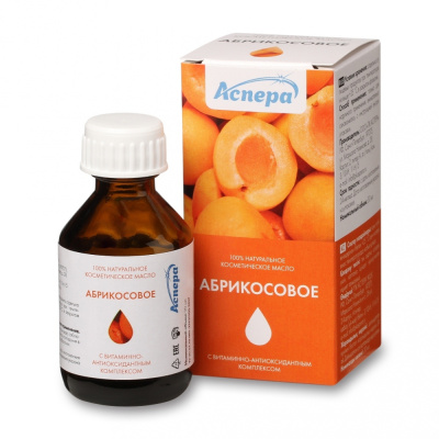 АБРИКОСОВОЕ МАСЛО КОСМЕТИЧЕСКОЕ 30МЛ/АСПЕРА/ фото в интернет-аптеке Склад Лекарств