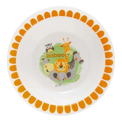BABOO/БАБУ ТАРЕЛКА ГЛУБОКАЯ САФАРИ 6М+ 9-017 фото в интернет-аптеке Склад Лекарств