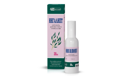 ИНГАЛИПТ АЭРОЗОЛЬ 30МЛ/ФАРМСТАНДАРТ/ фото в интернет-аптеке Склад Лекарств